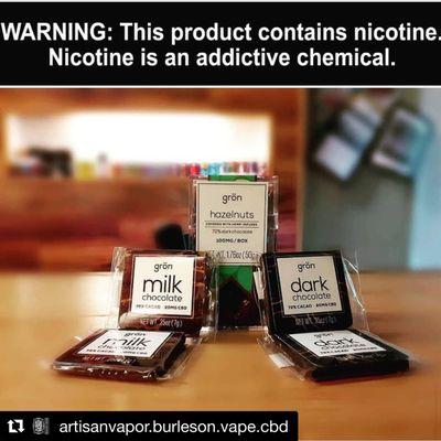 Available at Artisan Vapor & CBD in Grapevine