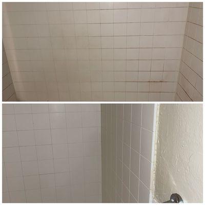 Tile/wall shower