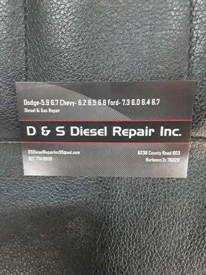 D & S Diesel Repair Inc.