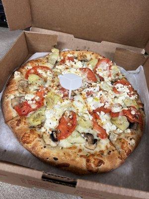 Mediterranean Pie Pizza