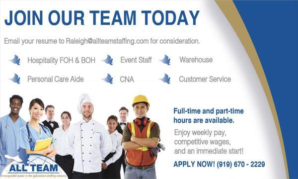 All Team Staffing