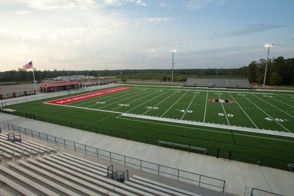 Harrison Central High School Football Field Improvements and new turf field.