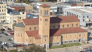 The Cathedral of St. Mary in downtown St. Cloud, Minnesota.