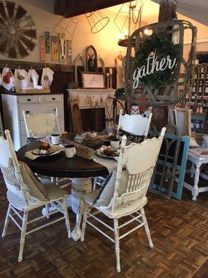 Rustic Nester: a Rustic/Farmhouse Home Decor & gift shop.  Lots of painted furniture, antiques & vintage