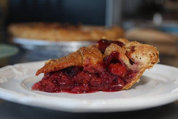 Sour Cherry Pie, mmmm!