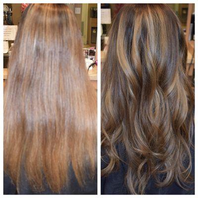 Balayage and lowlights to refresh your look!