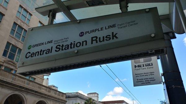 Central Station Rusk