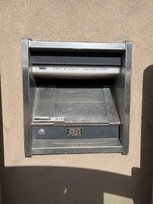 First New Mexico after hours drop box.  Old but trusty