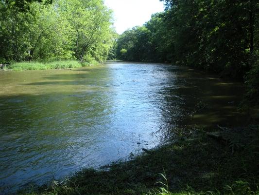 The beautiful Shiawassee River