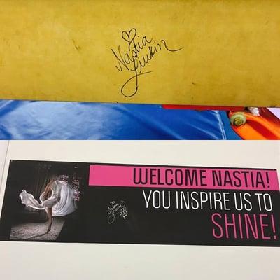 Proud host of the Nastia Liukin Shine Tour!