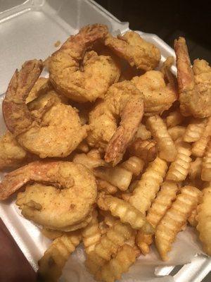 Fried JUMBO Shrimp&Fries