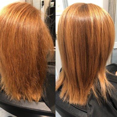 GK keratin treatment