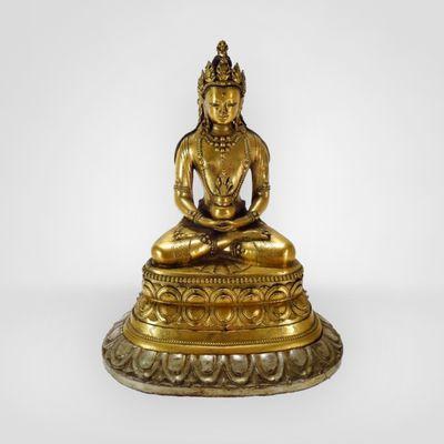 Sino Tibetan Statue on Auction at Capsule Auctions NYC