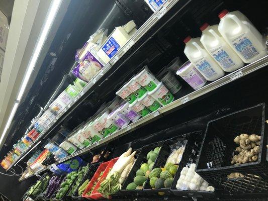 Fresh Vegetables and Milk Products