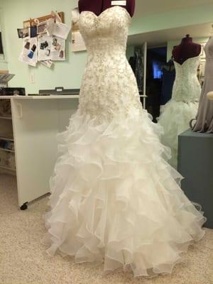 Bridal alterations and custom work