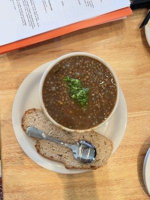 Lentil soup