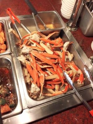 Snow crab legs every night! Awesome..