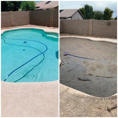 Brought this pool back to life!