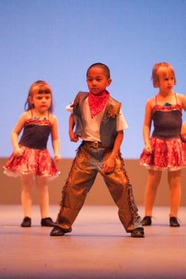 Yee-Haw! Girls and boys LOVE dancing at Spotlight!