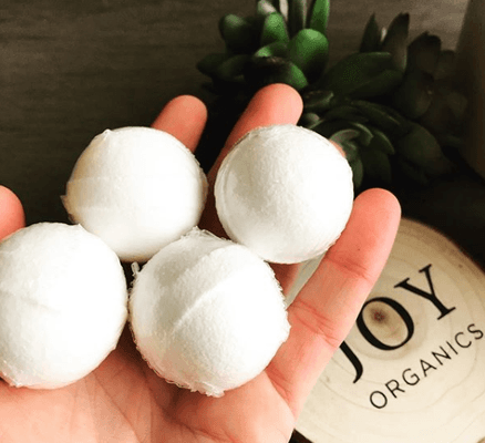 Joy Organics' CBD bath bombs will provide you with a tranquil and serene bathing experience