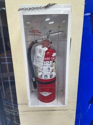 Distinguished Fire Extinguisher