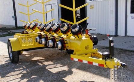 Frac Water Handling Equipment - Manifold Trailer