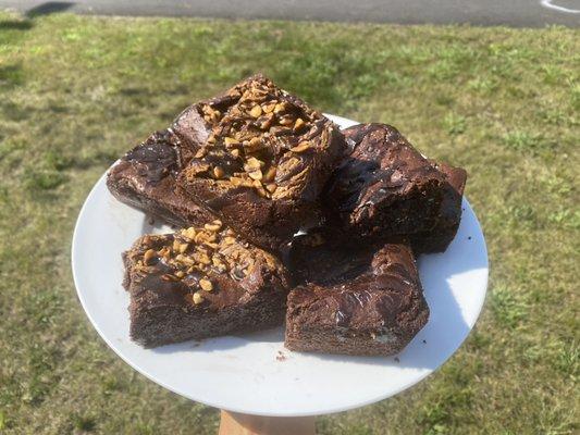 Chocolate PB Brownies