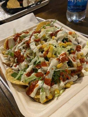 Loaded Chicken Nachos