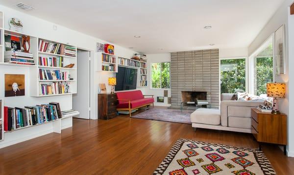 7312 Woodrow Wilson Drive - living room.