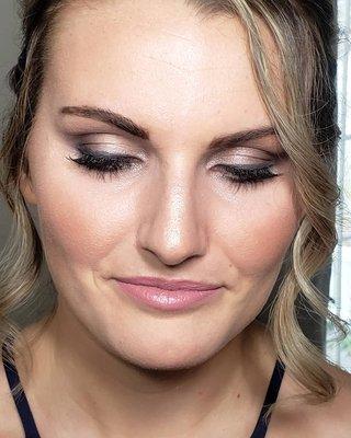 wedding makeup by Kim