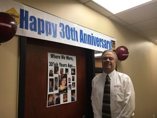 Congratulations to Our CEO, Steve, and 30- years with MCCU!