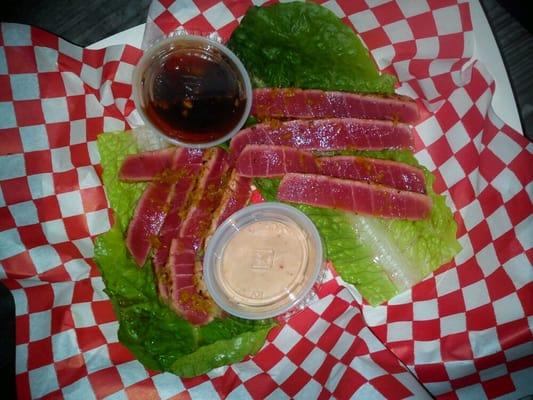 Ahi Tuna Lettuce Wraps