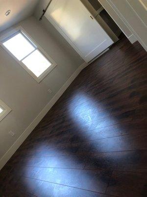 Flooring and paint work