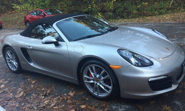 Custom Window Tint on Porsche Boxster S