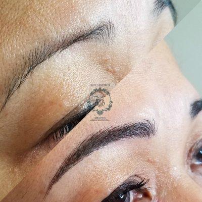 Microblading + Shading for 3D Brows