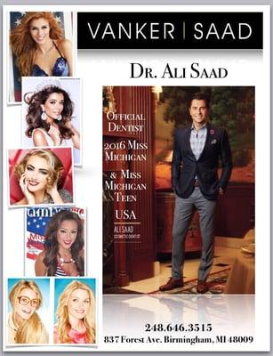 Official Dentist for Miss Michigan USA & Miss Miss Michigan Teen USA 7+ years running! @doctorsaad