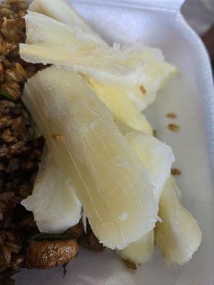 Boiled yuca