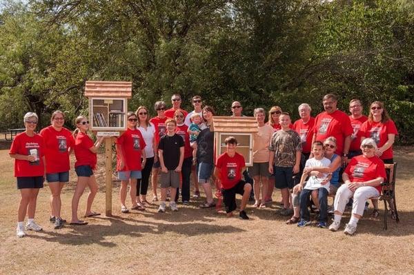 The "Bunny Box" Little Free Library - next to Friendship Park!