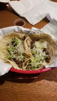 Steak tacos