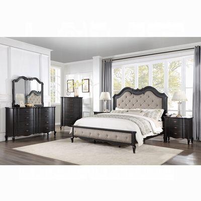 traditional master bedroom set black finish