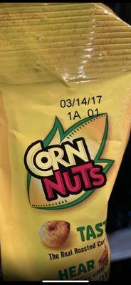 Expired corn nuts