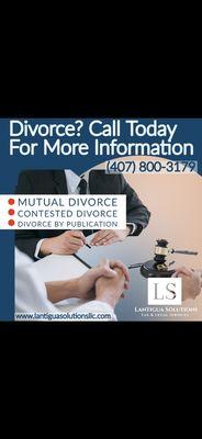 Mutual/Contested Divorce