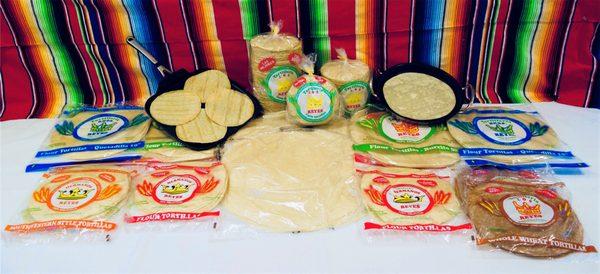 our tortilla products