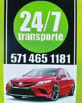 24/7 transporte