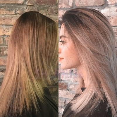 Color correction and haircut