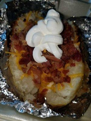 Loaded Baked Potato. Yummy!