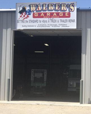 Garage at KM Walker