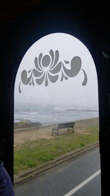 Even though it stormed all day, Viking Tolley was a great way to stay cool and dry and enjoy the coastal views!