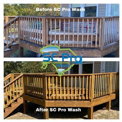 Pressure washing service, soft washing services, wood staining service