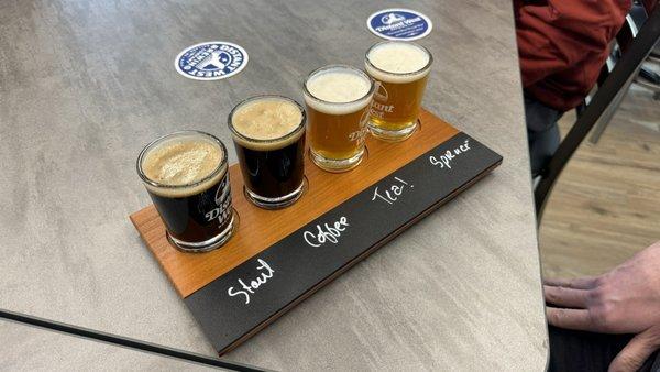 Beer flight